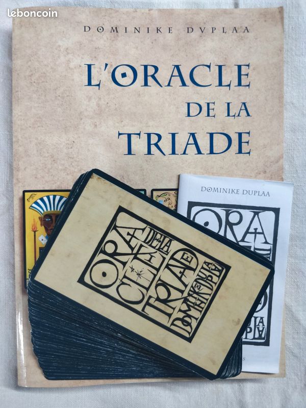 🔮 Oracle de la Triade (Complet 57 cartes) + Livre d'interprétation - Gange Éditions (image 1)