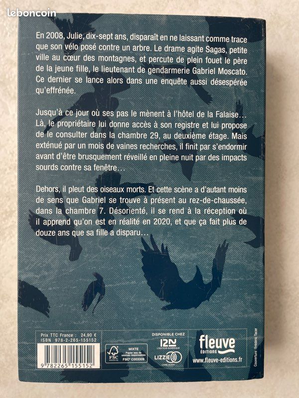 Livre broché F.THILLIEZ Il était deux fois (image 2)