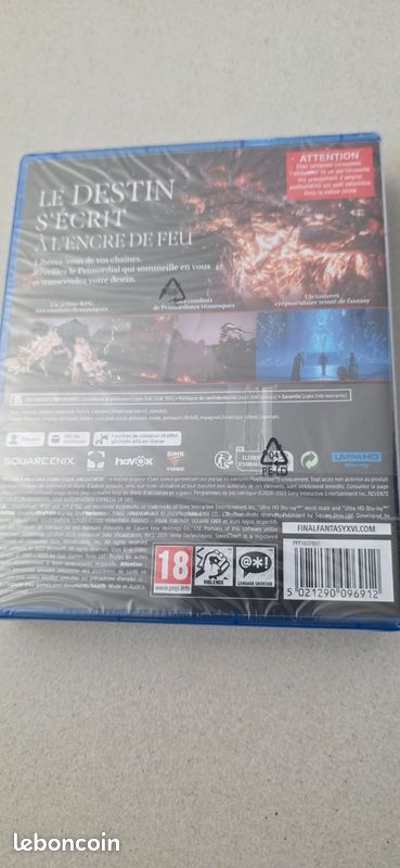 Final Fantasy 16 + steelbook scellé (image 2)