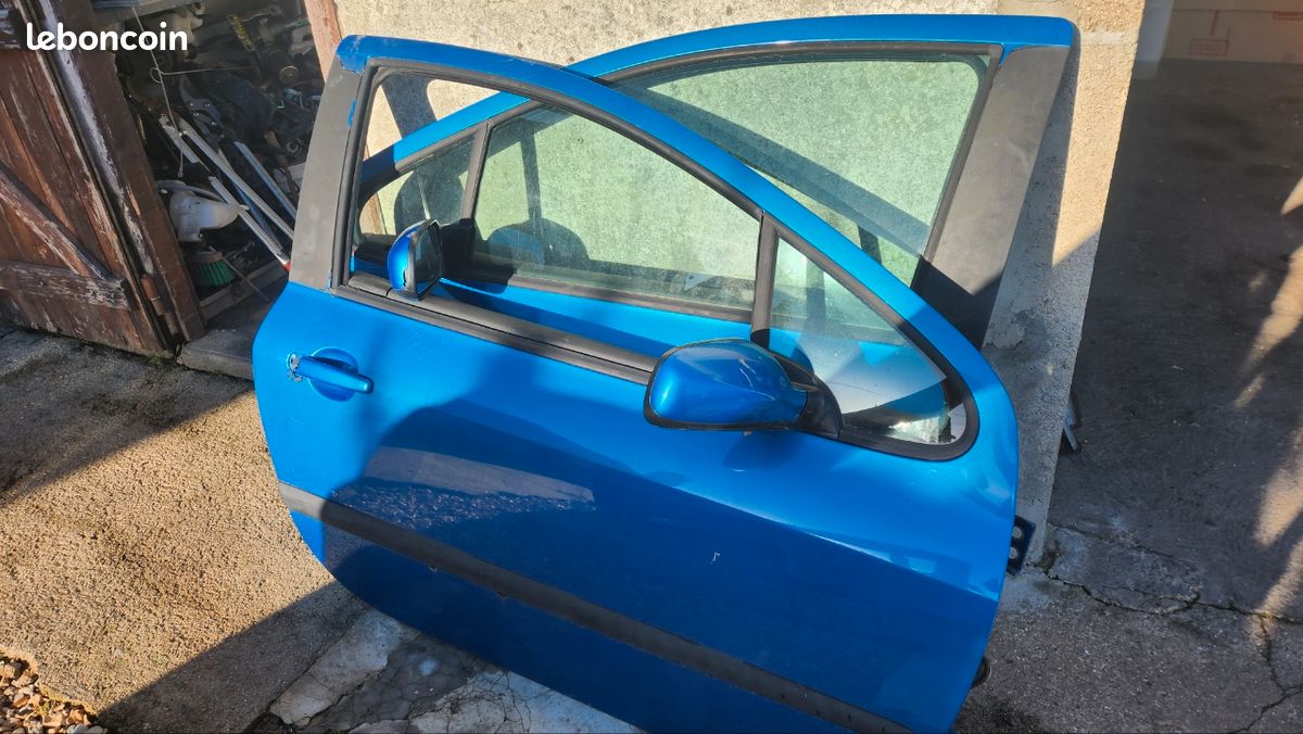 Portes Peugeot 307 bleu (image 1)