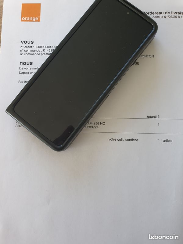 Samsung Galaxy Fold 4 - Neuf jamais utilisé - 256 Go - 500 (image 1)