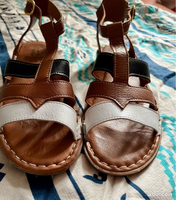 Sandale Chaussures Femme Chez Besson Besson Sandale été Beige