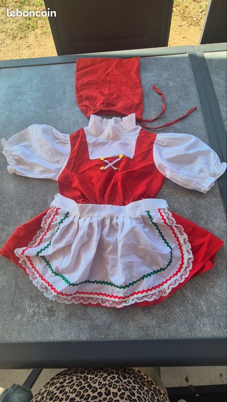 Déguisement enfant petit chaperon rouge (image 1)