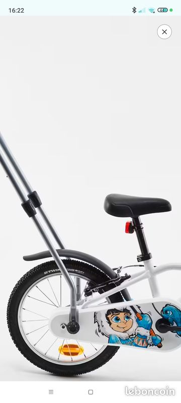 Barre d'apprentissage vélo (image 2)