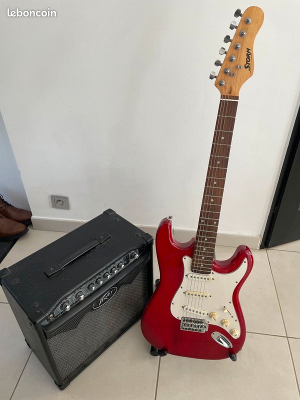 Guitare ampli et trépied (image 1)