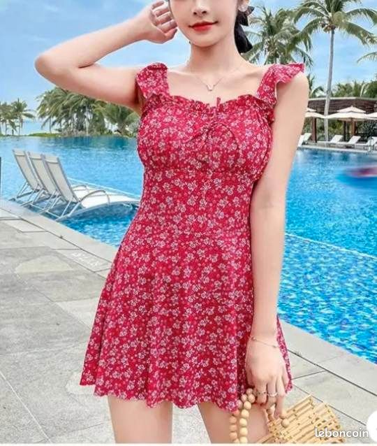 Neuf lot de 2 maillot de bain - style robe (image 9)