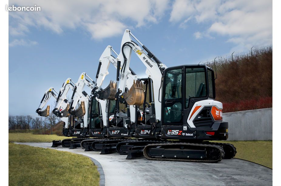 Location mini pelle 1,2T, 2T5, 5T, Bobcat PRIX TOP (image 1)