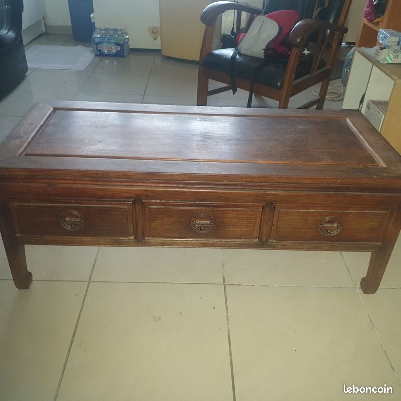 Table basse chinoise antique (image 2)