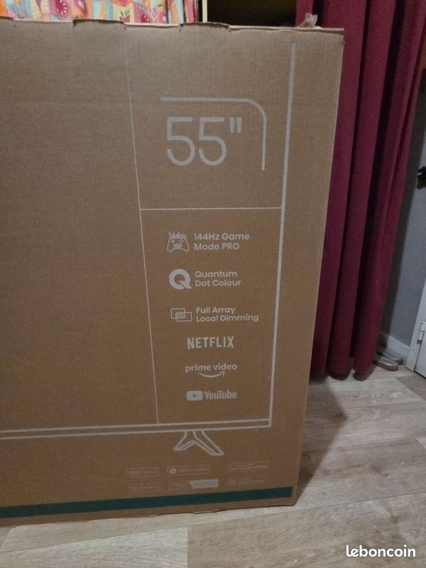 TV Hisense E7 PRO – 55" QLED 4K 144 Hz – Sous garantie 🔥 (image 8)