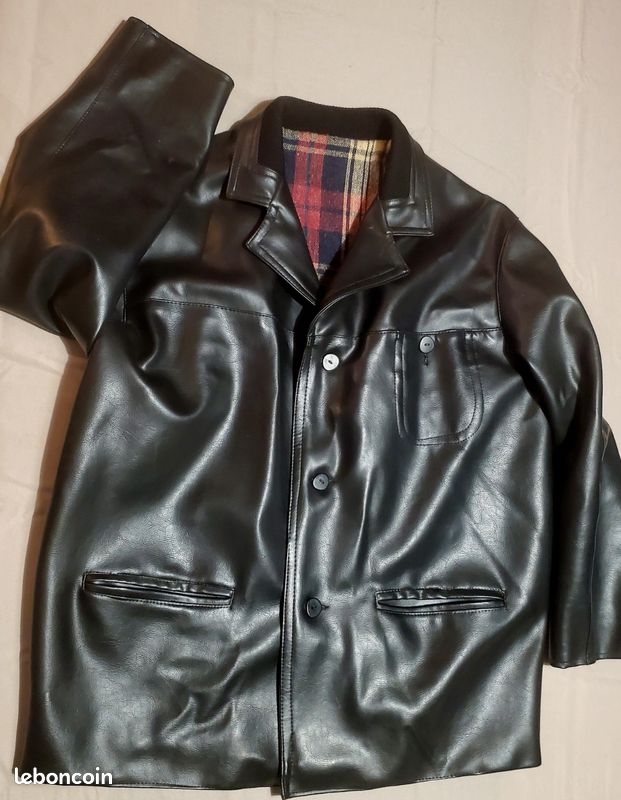 Blouson Cuir Vintage (image 2)