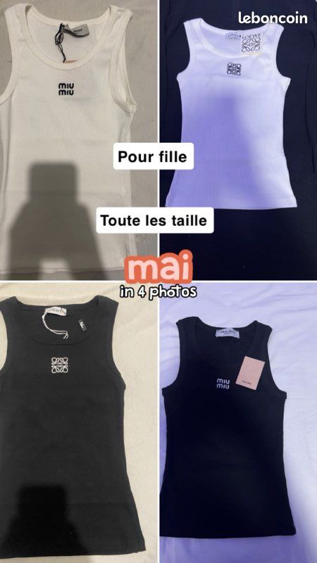 Débardeur fille (image 1)
