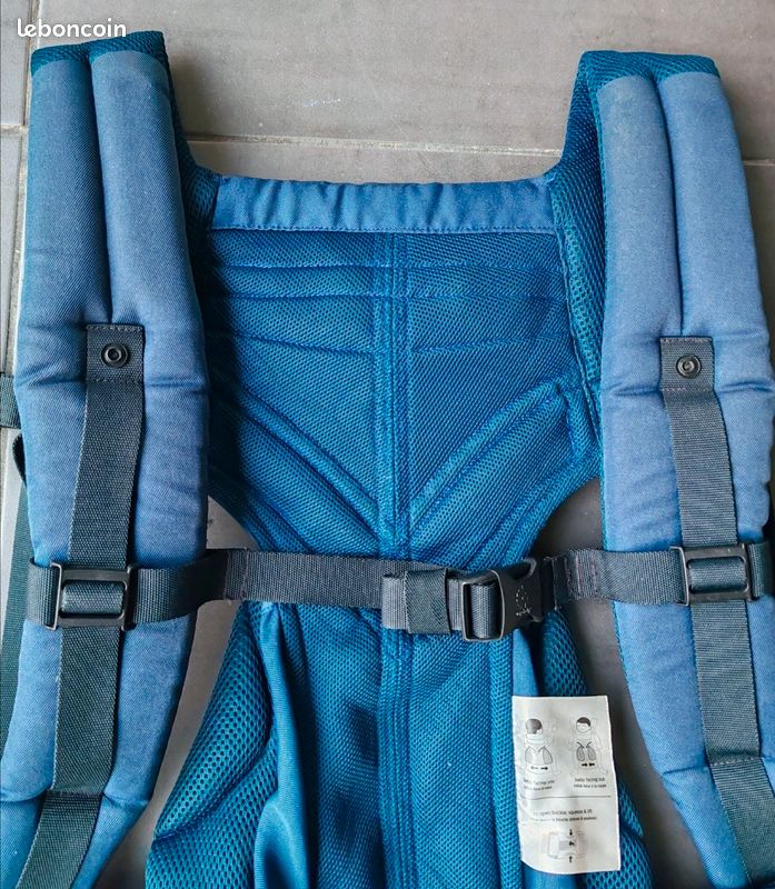 Porte bébé Ergobaby Omni 360 Cool Air Mesh Bleu (image 4)