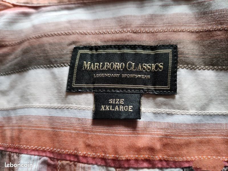 Chemise Marlboro Classic XXL (image 3)