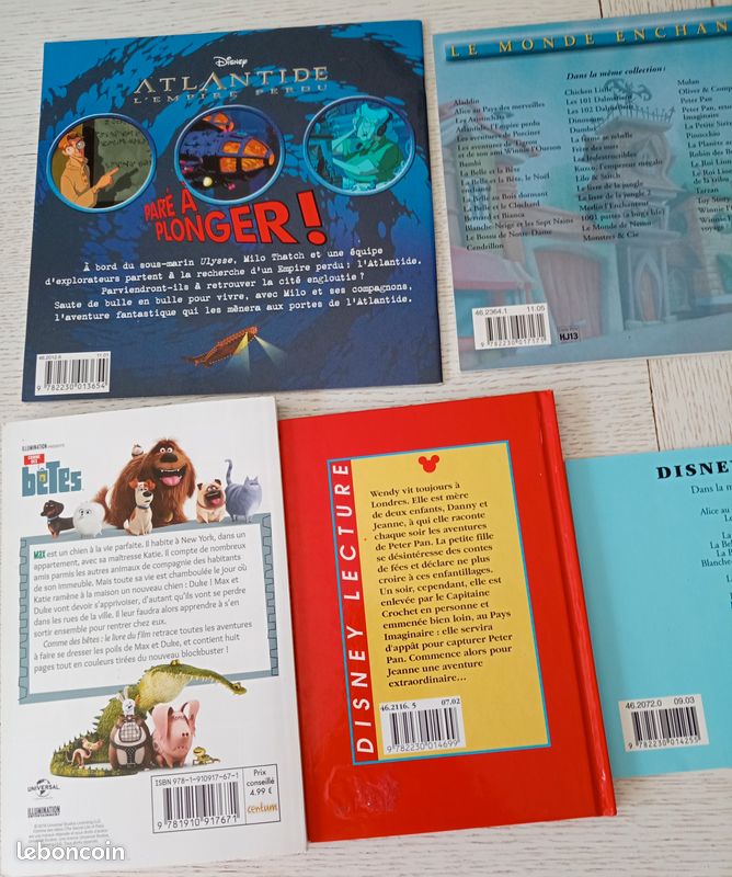 Lot livres enfants DISNEY (image 6)