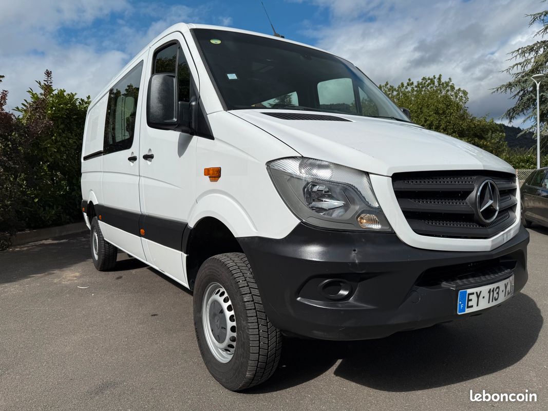 Mercedes Sprinter 4x4 314 CDI Réhaussé Bv6m Réducteur VASP