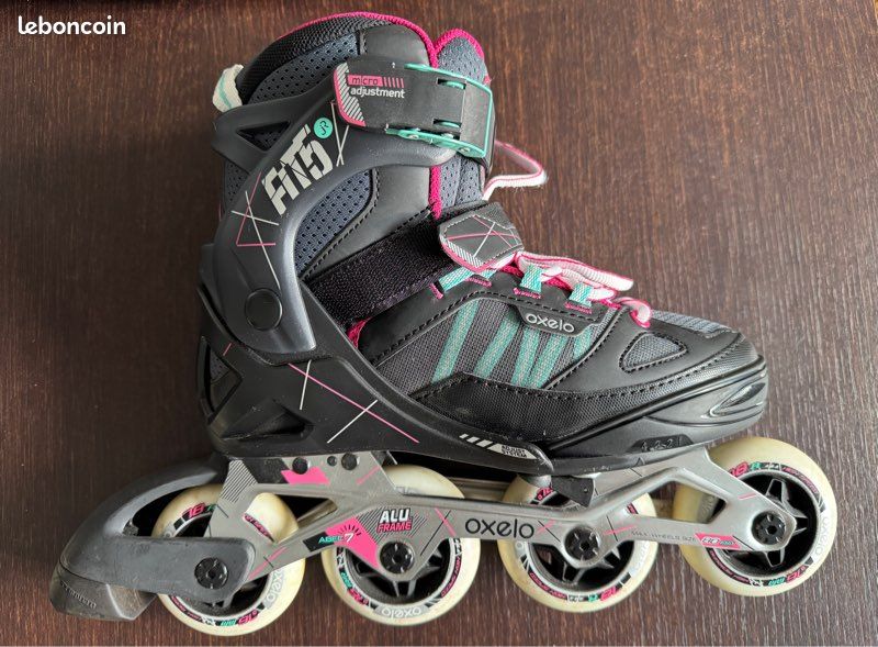 Rollers Decathlon Oxelo FIT5 JR 35-38 (image 5)