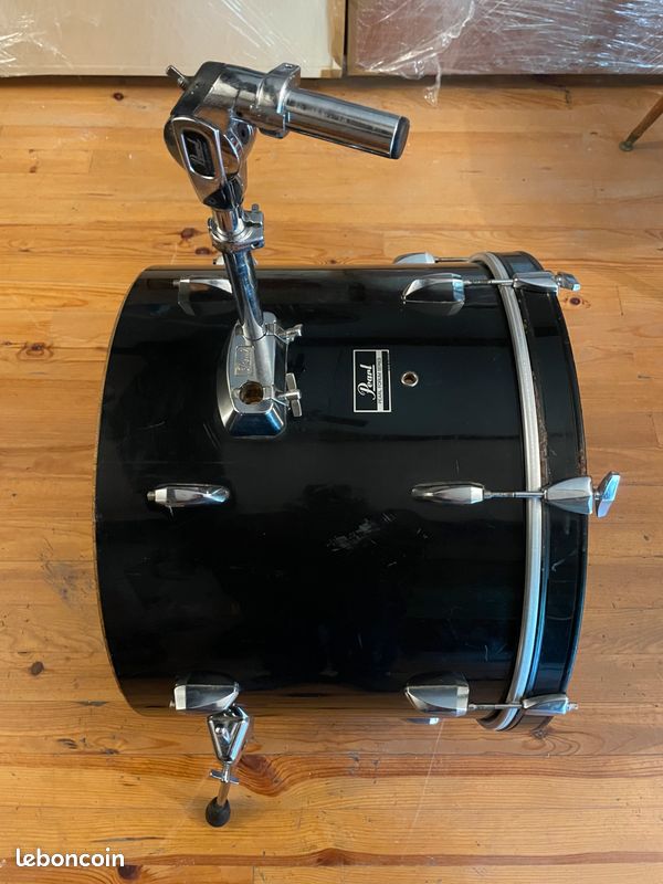Kit batterie Pearl Forum 22” + floor tom + hardware + nombreuses peaux (image 2)