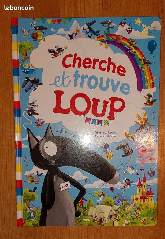 Livre "Cherche et trouve Loup" (image 1)