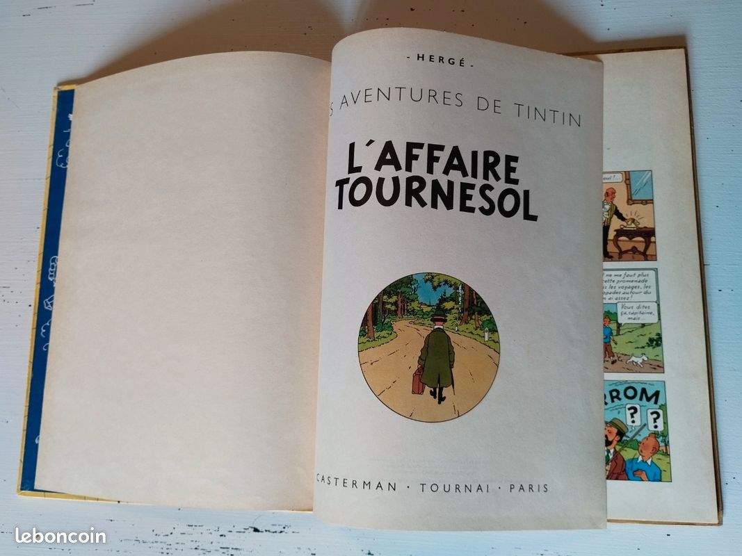 Vend b20 1956 l'affaire tournesol (image 14)