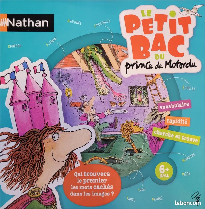 Jeu de société - Le Petit Bac du Prince de Motordu (image 1)
