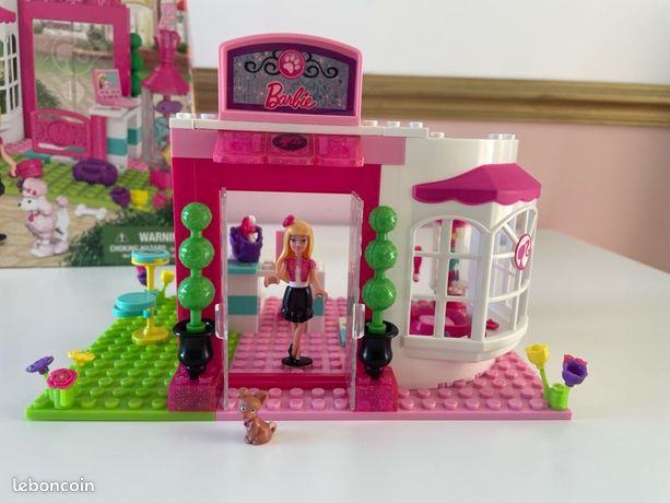 Mega Bloks Barbie Animalerie – Ref 80224, Complet, Comme Neuf, Pour 5-6 Ans