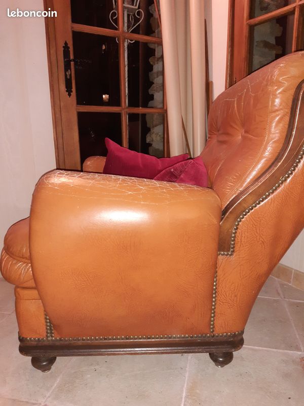 Fauteuil en cuir (image 3)