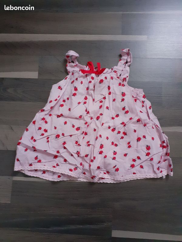 Blouse rose 3 ans H&M (image 1)