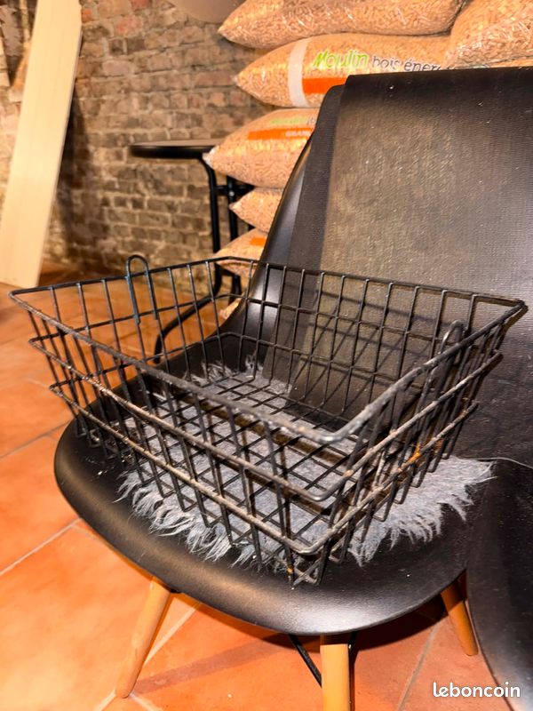 Panier en métal pour vélo (image 4)