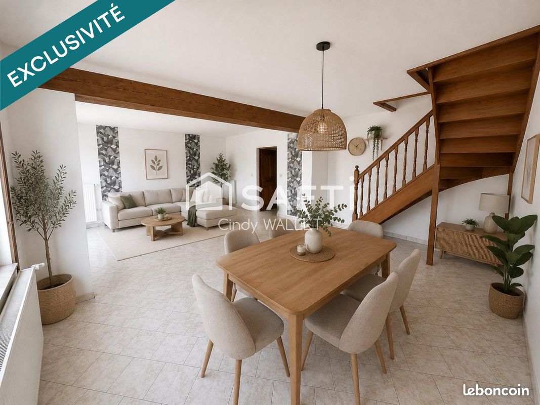 Maison 6 pièces 128 m² · à La Vallée-au-Blé · 128 m² · 99 900 €