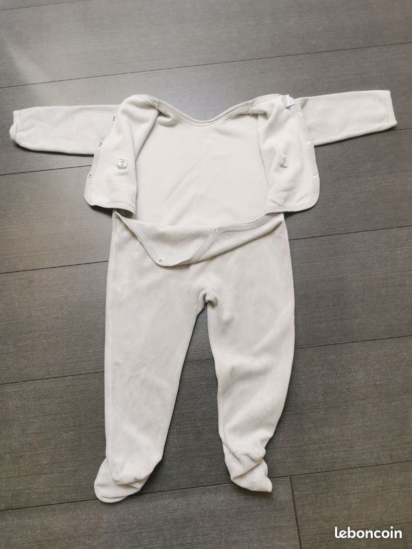 Pyjama bébé polaire Petit Bateau 24 mois (image 4)