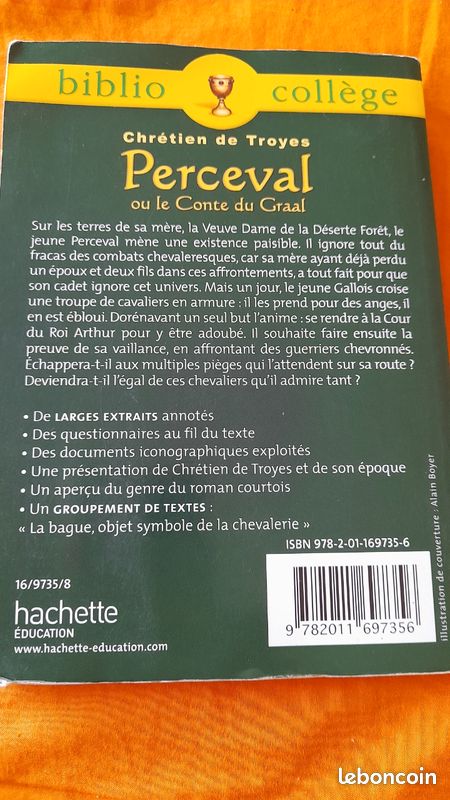 Livre Perceval ou le conte du graal (image 3)