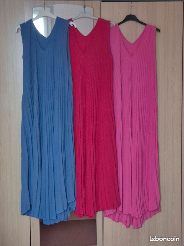 Robes plissées sans manches (image 7)