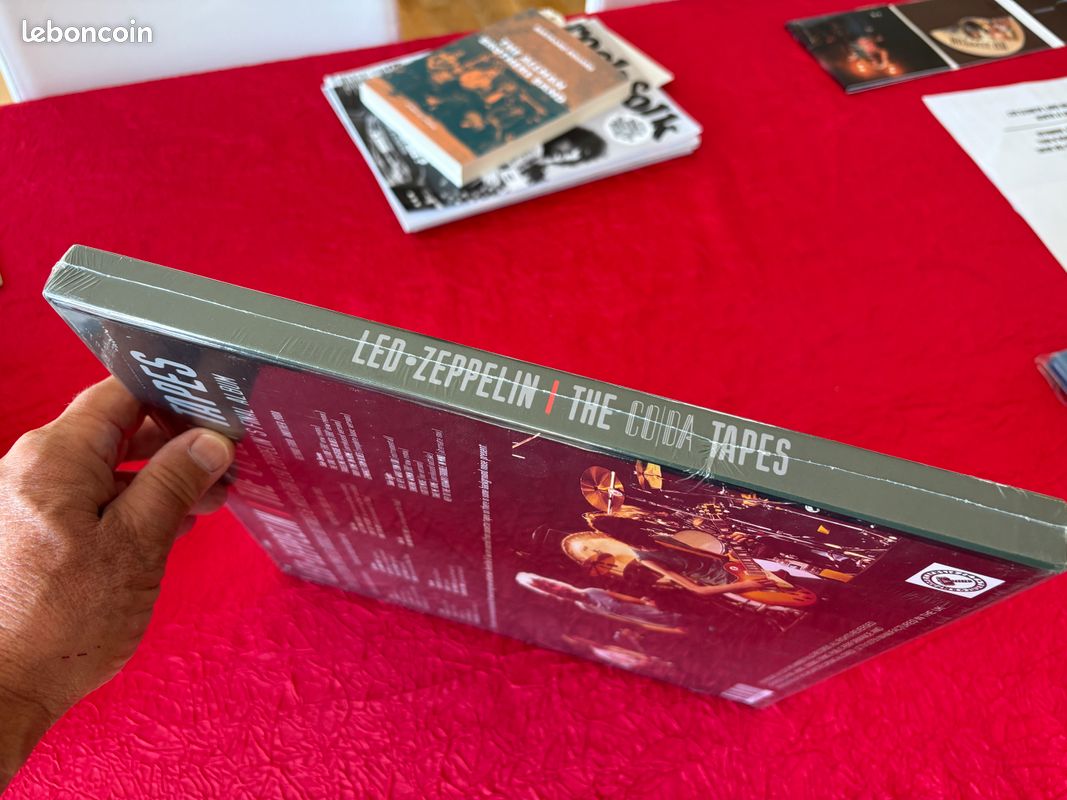 (Rare Coffret 4xLPs) Led Zeppelin "The Coda Tapes" - Edition Numérotée (300 copies) - Vinyles de Couleur (image 7)