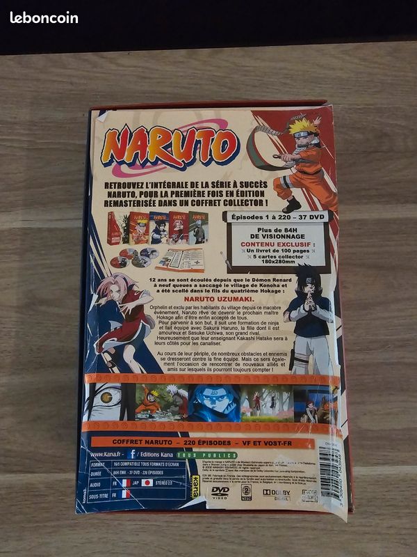 Coffret dvd Naruto-L'intégrale Édition Collector Limitée (image 3)