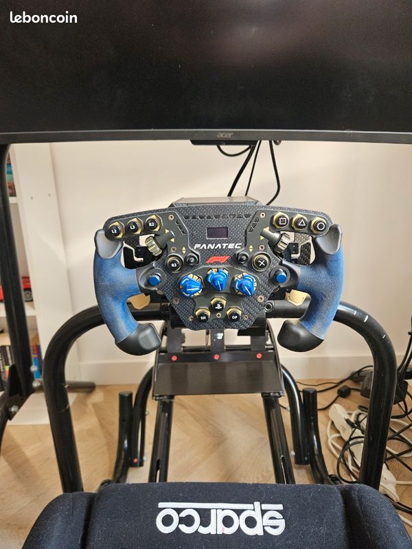 Simulateur FGT + Fanatec Podium Racing Wheel F1 (image 3)