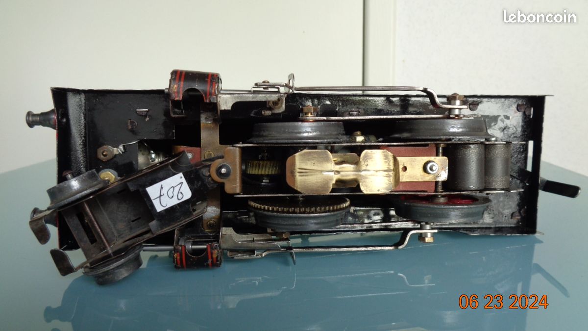 Locomotive à Vapeur JEP 0 – Type 120 SNCF – Marron – Neuve