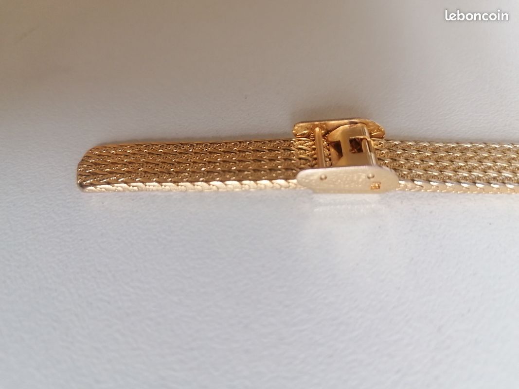 Montre à Quartz Dorée Pour Femme LAURA MEROSI - Occasion, Avec Trotteuse, élégante Et Simple