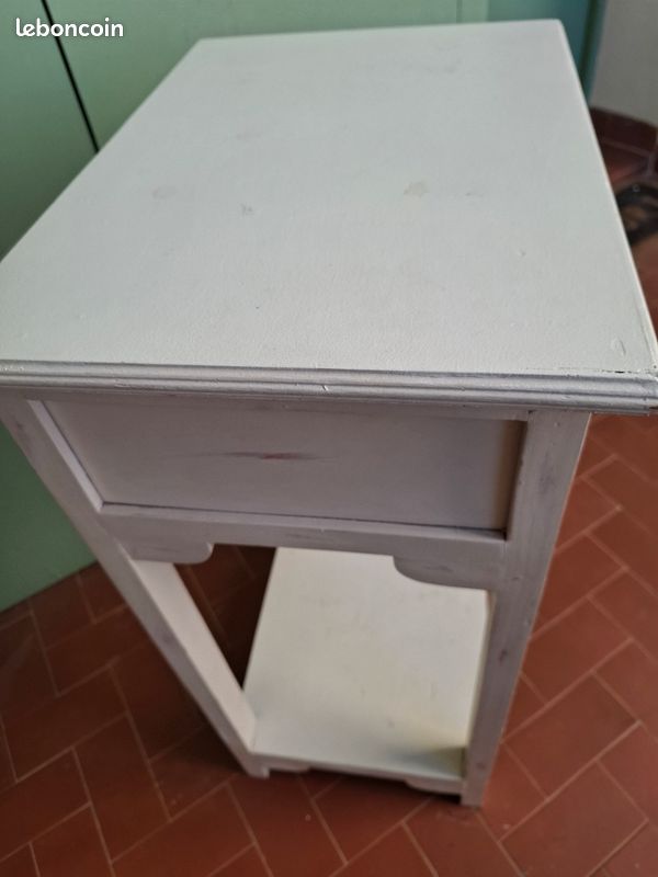 Table de chevet blanche (image 6)