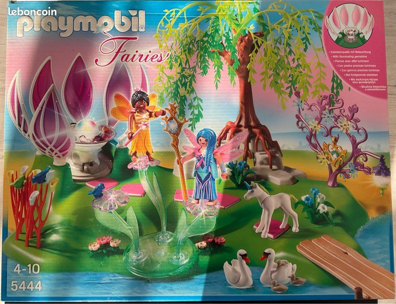 PLAYMOBIL Fairies Île des fées et fontaines 5444 neuf emballé