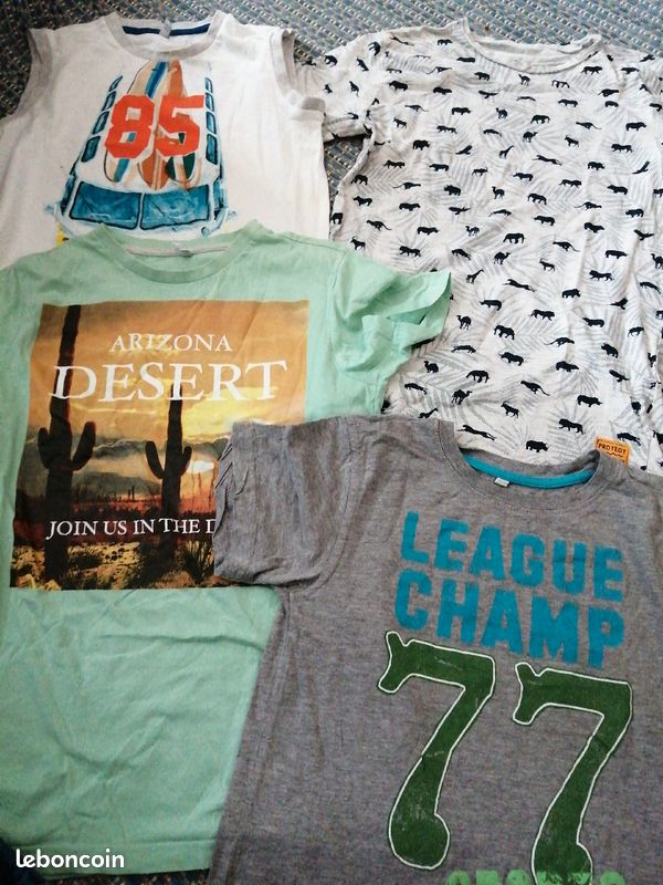 Tee-shirt garçon 12 ans (image 2)