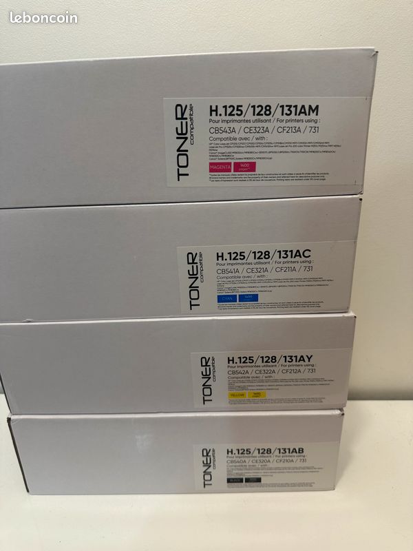 Pack de 4 toners générique (image 2)