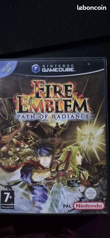 Boîte Vide Fire Emblem Path Of Radiance GameCube Version FR - Sans Jeu