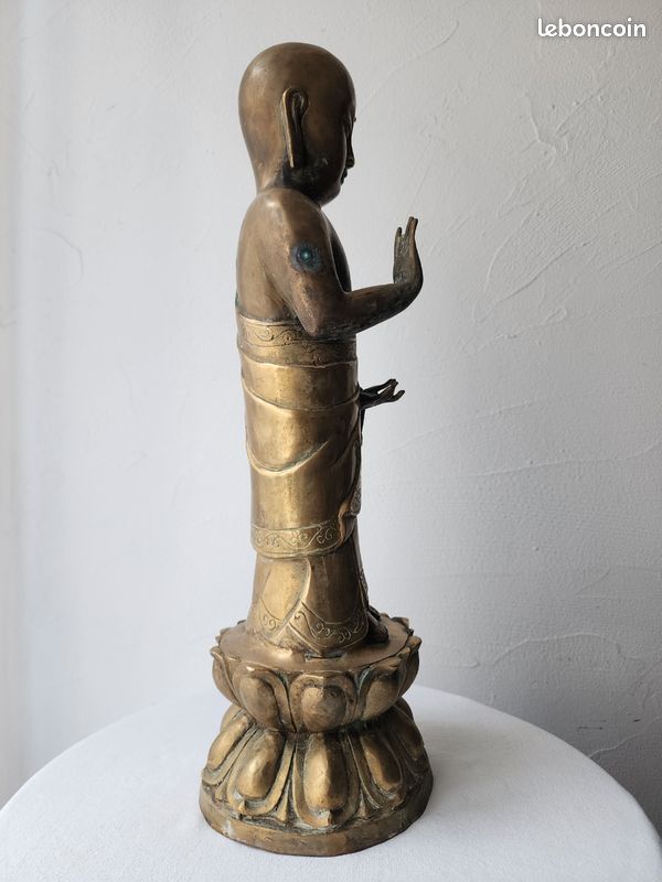 Bouddha népalais en bronze (image 5)