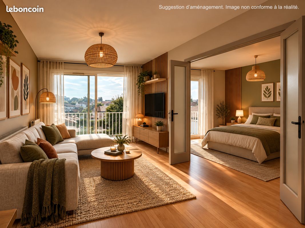 Appartement 3 pièces 59 m² · au Bouscat · 59 m² · 120 000 €