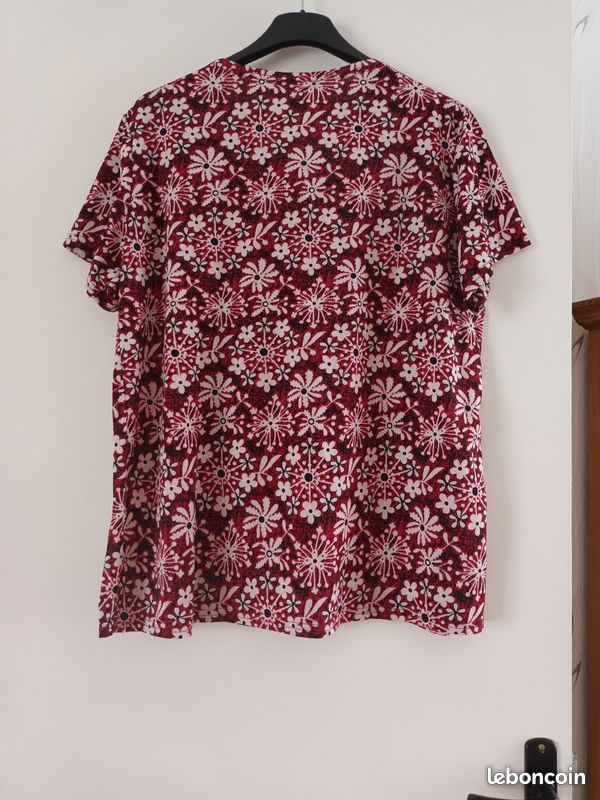 Haut fleuri taille xxl/xxxl (image 4)