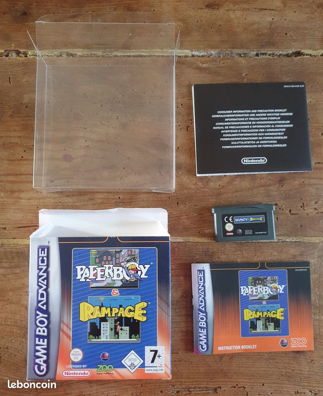 Jeu Game Boy Advance Dinotopia – Bon État