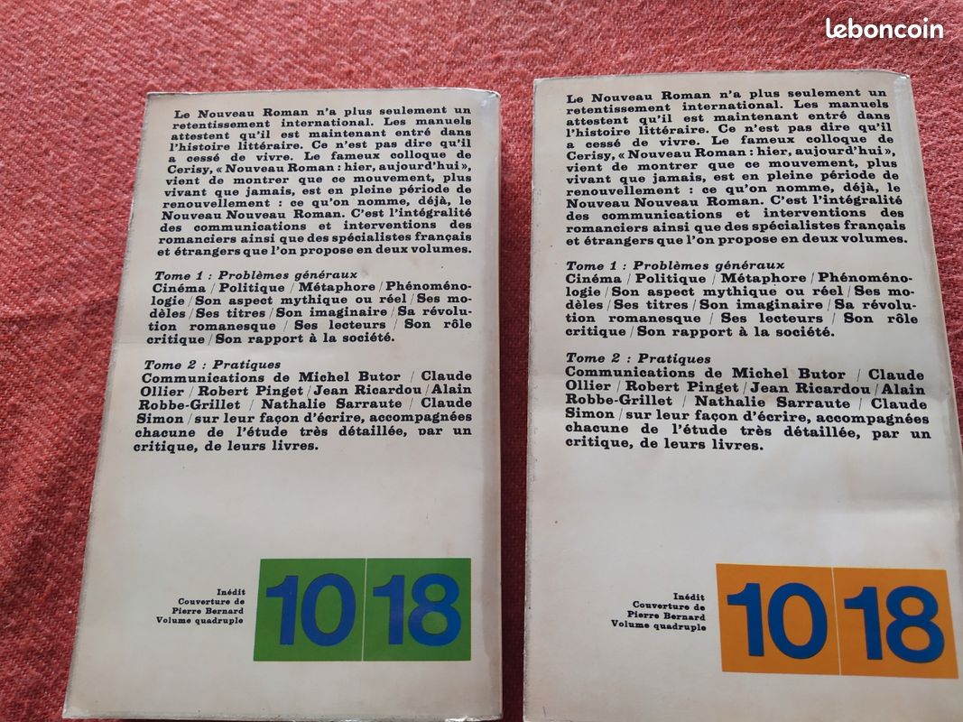 Livres, Nouveau Roman, problèmes et pratiques (image 2)