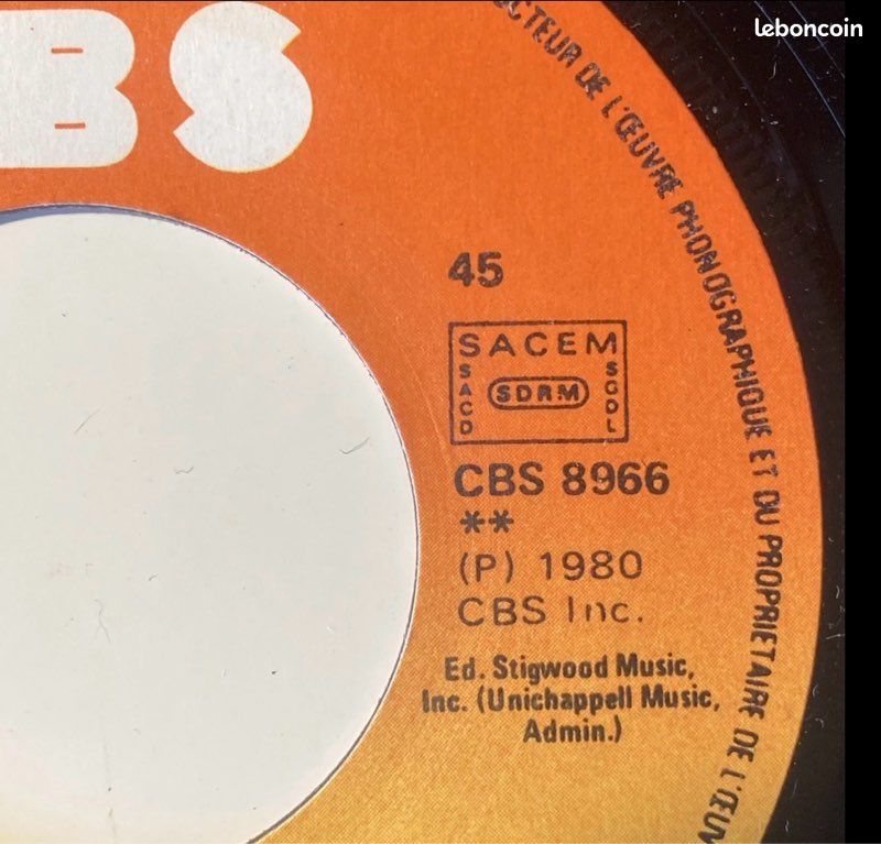 VINYLE 45 Tours BARBARA STREISAND 1980 (image 4)