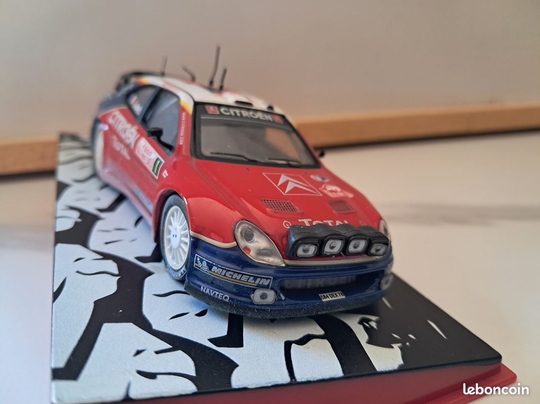 1/43 citroen xsara wrc loeb miniature (image 4)