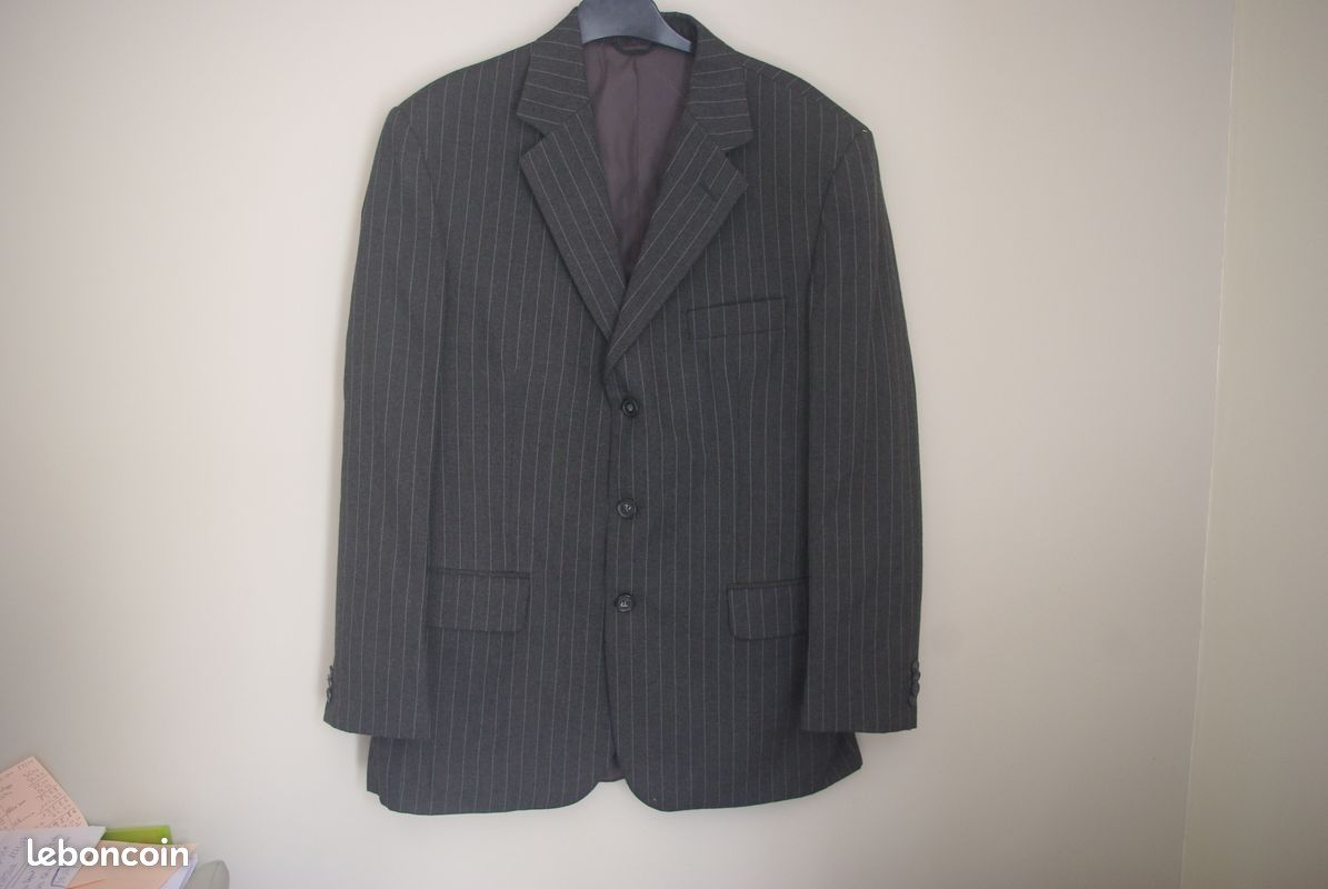 Costume gris (image 1)